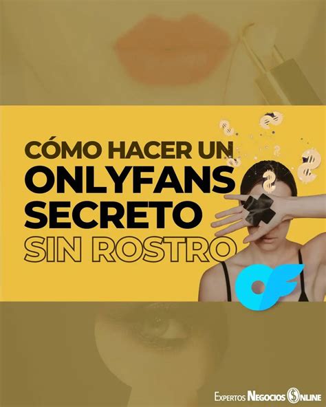 Cómo hacer un ONLYFANS SECRETO 